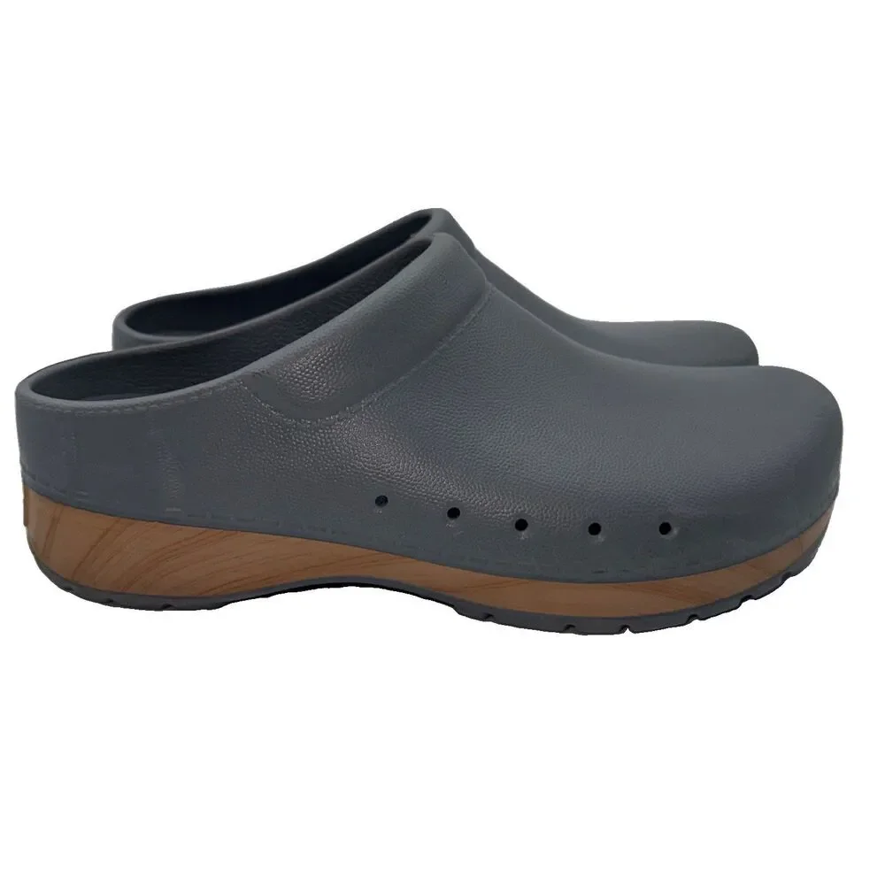 DANSKO Kane Women’s 40 EU/9.5-10 US Gray Mule Clog Slip On EVA Comfort Shoes